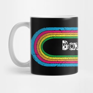 bauhaus ll rainbow retro Mug